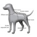 Комбинезон для собак с ловушками от клещей OSSO Fashion 70 (девочка)